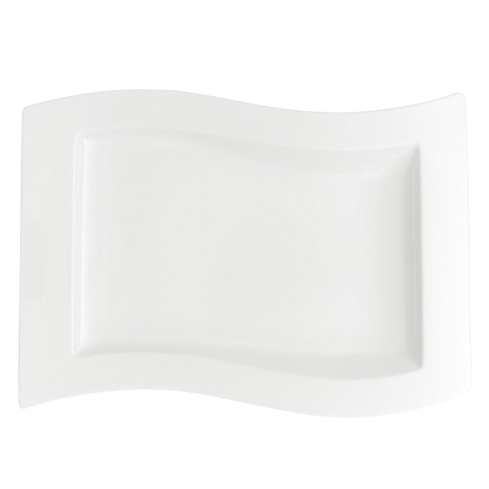NEW WAVE* Plate, Gourmet 13x9 1/2 in