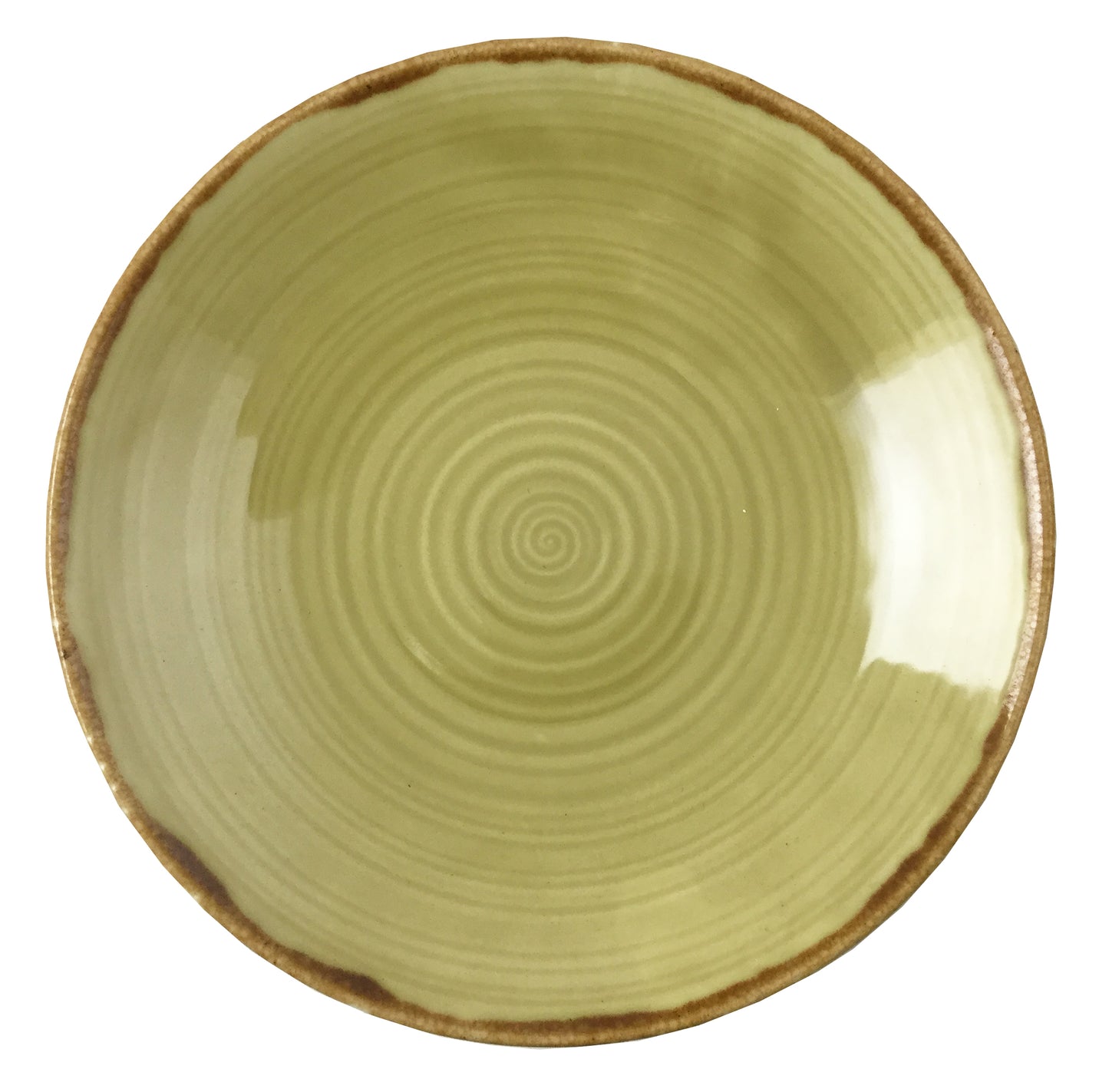 Element Autumn Olive Coupe Bowl 24.5cm