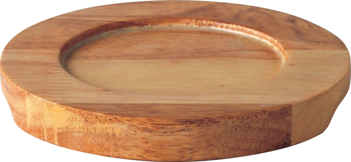 Cast Iron- Round Wood Stand 5.5"