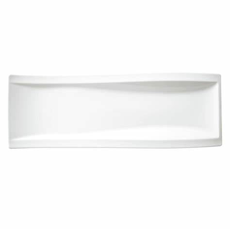 NEW WAVE* Plate, Rectangular 16 1/2 x 6 in