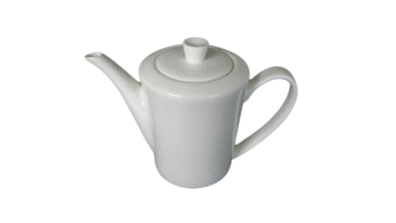 William- Fine Bone China Tea Pot with Lid (2 cup), 17 oz. (500mL)