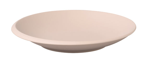 New Moon Beige Flat Bowl 9 3/4" (25cm)