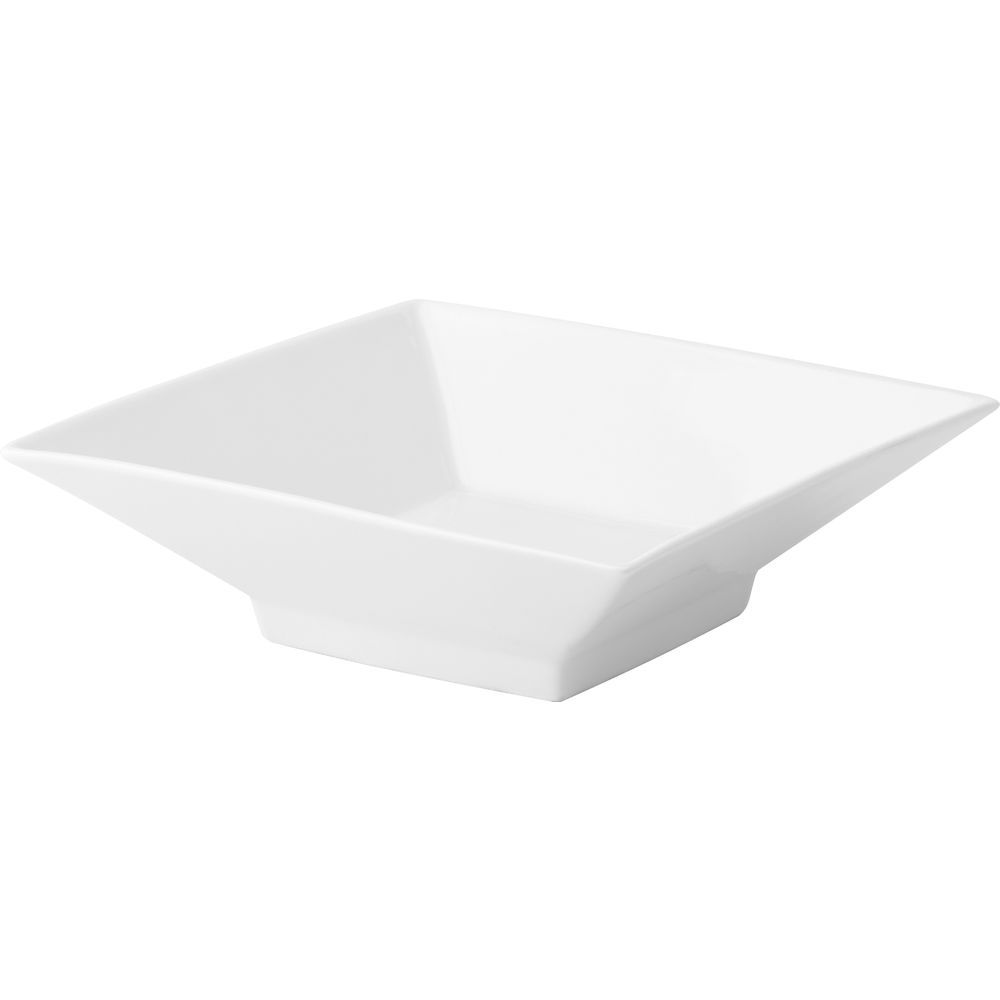 Footed Trumpet Square Bowl, 8.5" (21.5 cm)