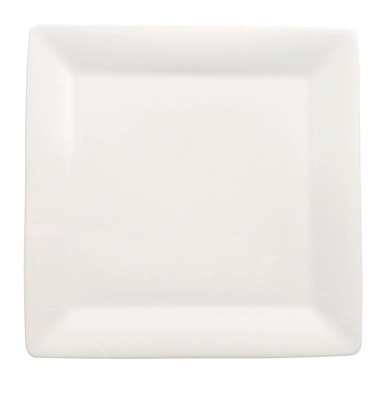 PI CARRE Plate, Flat square 11x11 in