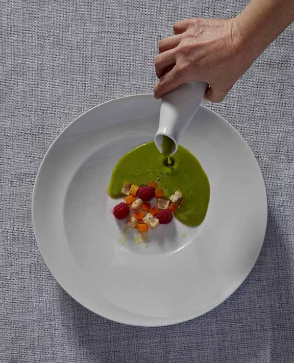 Linneo Amonites Flat Plate, 30cm/11.81