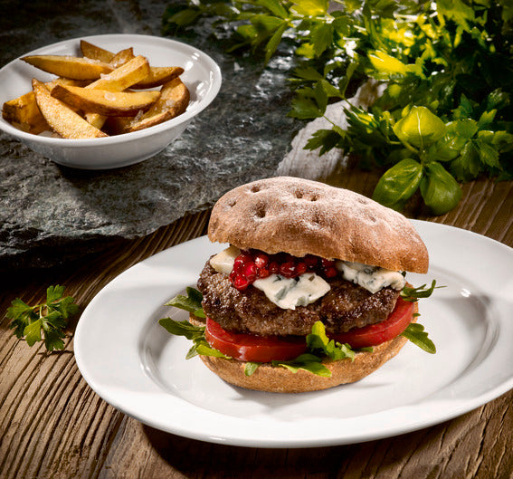 CORPO WHITE Plate, Flat 9 1/2 in