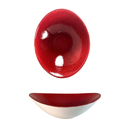 Reactive Red Salsa Bowl 18 cm