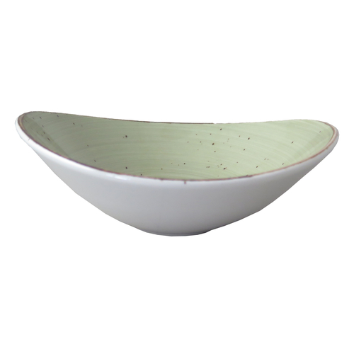Rustic Green Salsa Bowl 22 cm 12pk