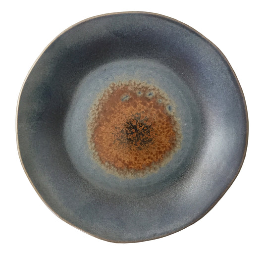 Stoneage Rust Brown Plate, 32 cm/ 12.75" 6/case