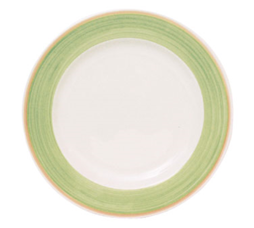 Green Cosmo-  Plate,  25cm - 10" (2dz/cs)