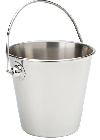 Mini Stainless Steel Pail 3.5" (9cm) - 11oz (32cl)