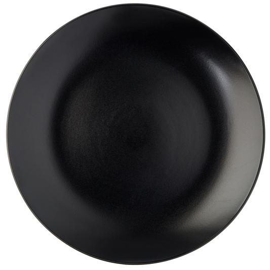 Noir Coupe Plate 12" (30cm) - 6 pcs