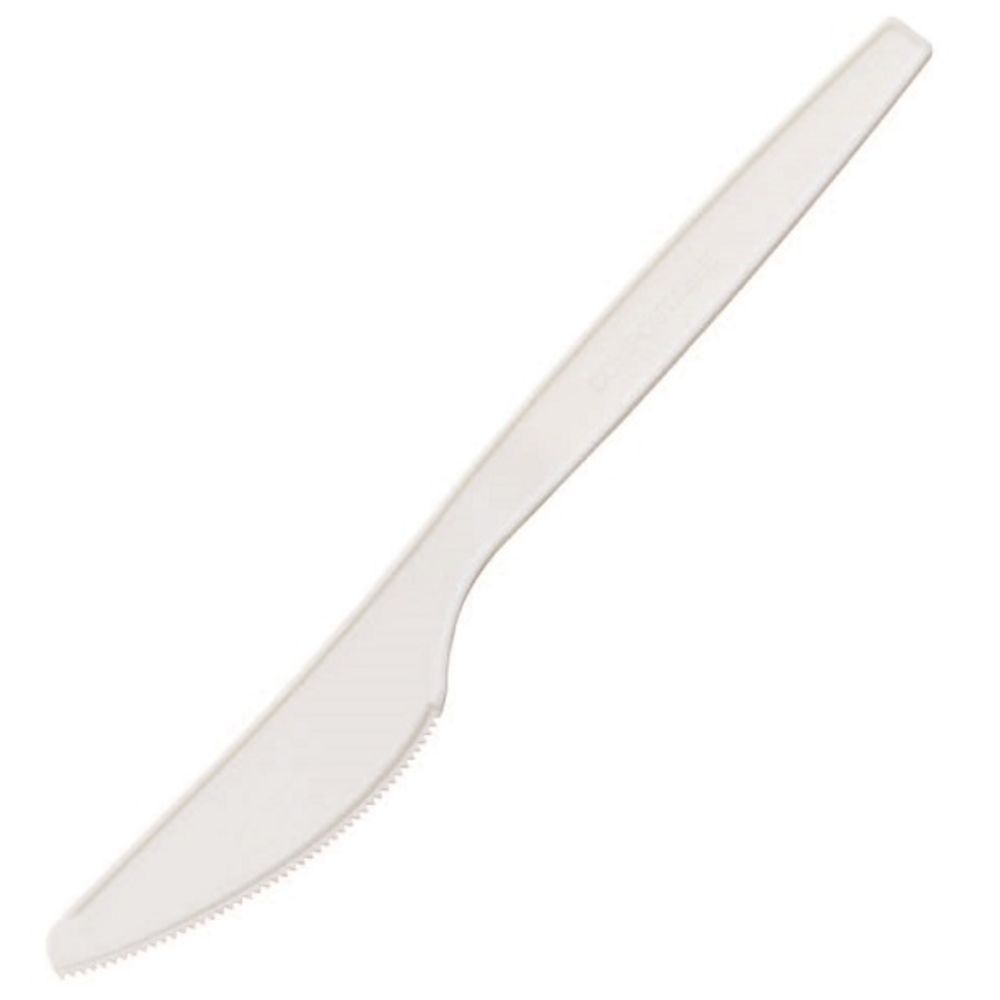 CPLA White KNIFE cm.16  set of 50/pack