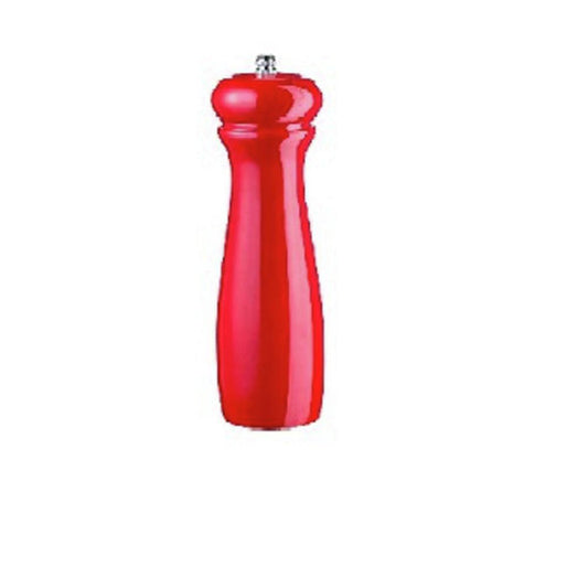 Wood pepper and salt mill red cm. 20 - 1 pc